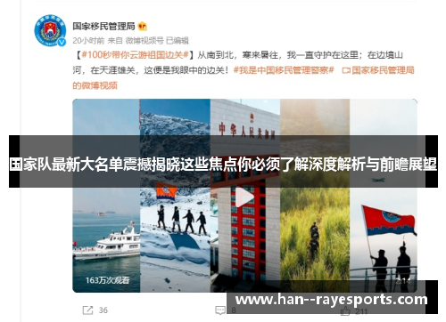 国家队最新大名单震撼揭晓这些焦点你必须了解深度解析与前瞻展望 国家队最新大名单震撼揭晓这些焦点你必须了解深度解析与前瞻展望